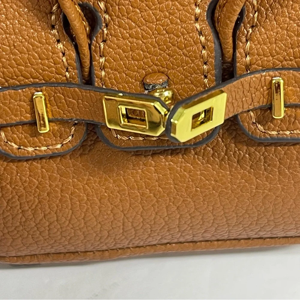 🔥4 LEFT! LEATHER MINI BAG CHARMS
